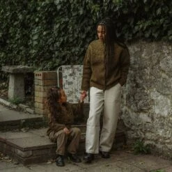 Fauna Cardigan - Lambswool - Olive -Mama Owl mamaowl siskin fauna cardigans oliveDSC 1880 2