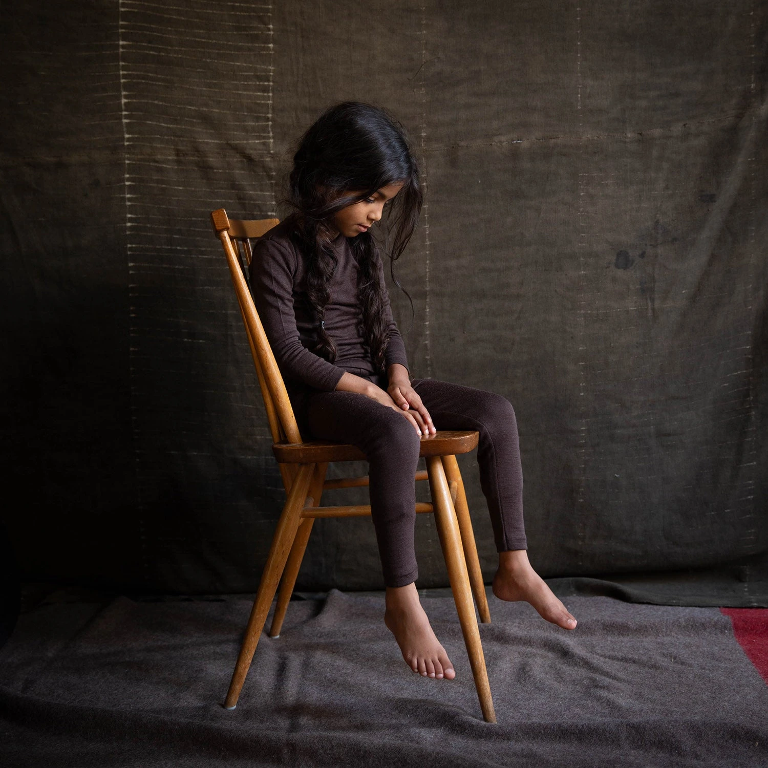 Heron Top - Merino Wool - Bark 6 Heron Top - Merino Wool - Bark - Image 4