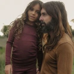 Lark Top - Merino Wool & Silk - Fig -Mama Owl mamaowl siskin lark top fig almond DSC 1534