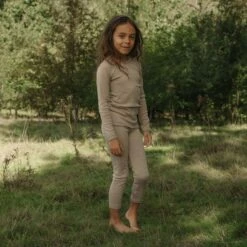 Lark Top - Merino Wool & Silk - Sandstorm -Mama Owl mamaowl siskin lark top finch leggings sandstorm DSC 1640