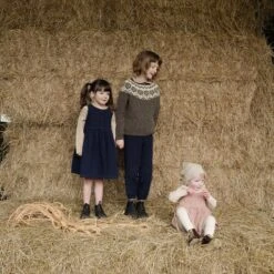 Aspen Baby & Kids Dress - Linen - Peony -Mama Owl mamaowl siskin linen L1510981