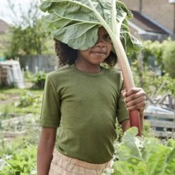 Smew Top - Merino Wool & Silk - Moss -Mama Owl mamaowl siskin 25A0051