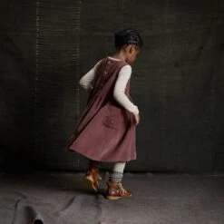 Aspen Dress - Cotton Corduroy - Cedar -Mama Owl mamaowlOct280182