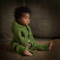 Pipit Baby & Kids Suit - Merino Wool Fleece - Forest