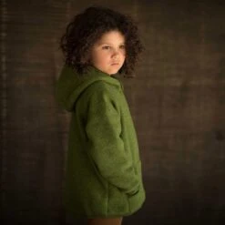 Hawk Jacket - Merino Wool Fleece - Forest 22 Hawk Jacket - Merino Wool Fleece - Forest -Mama Owl mamaowl 2023 siskin forest 1749 1