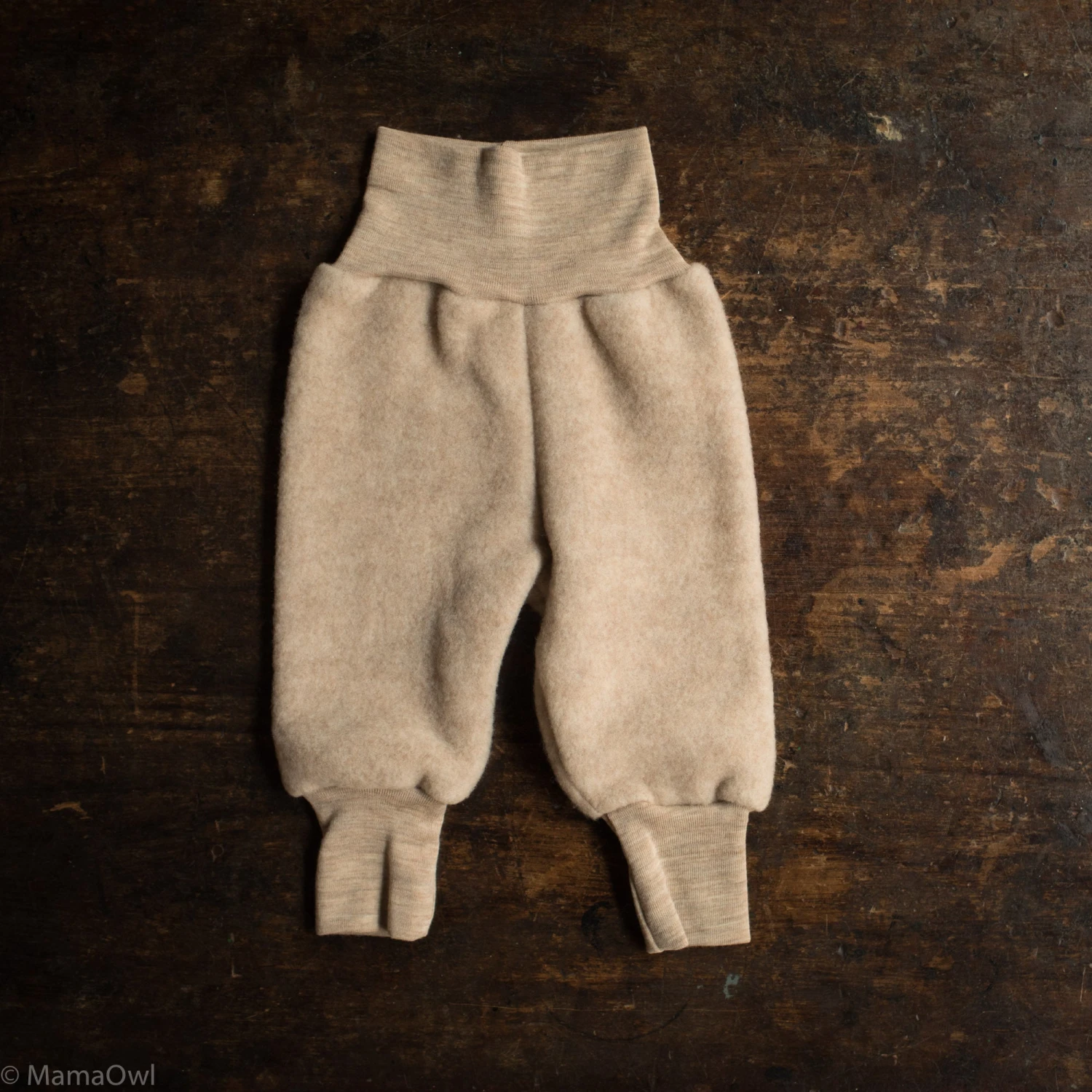 Barbet Baby & Kids Pants - Merino Wool Fleece - Sandstorm 3 Barbet Baby & Kids Pants - Merino Wool Fleece - Sandstorm