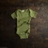 Crane Baby Body - Merino Wool & Silk - Moss 2 Crane Baby Body - Merino Wool & Silk - Moss -Mama Owl mamaowl siskin 248
