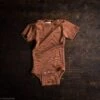 Crane Baby Body - Merino Wool & Silk - Deep Rust -Mama Owl mamaowl siskin 293