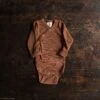 Moa Baby Body - Merino Wool & Silk - Deep Rust -Mama Owl mamaowl siskin 431