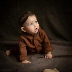 Baby & Kids Overall - Boiled Merino Wool - Auburn -Mama Owl mamaowl siskin Baby KidsOverall BoiledMerinoWool Auburn auburn 4483