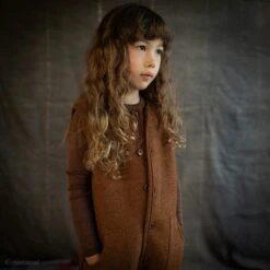 Earth Playsuit - Boiled Merino Wool - Auburn -Mama Owl mamaowl siskin EarthPlaysuit BoiledMerinoWool Auburn auburn 1940
