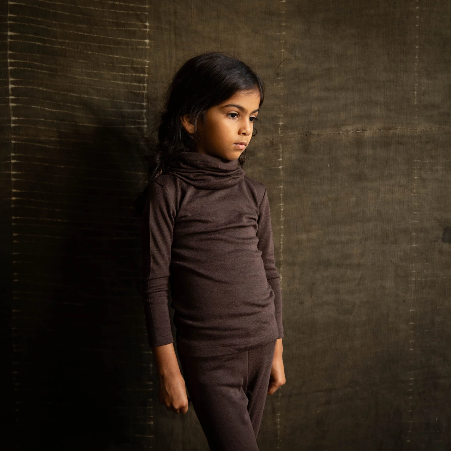 Heron Top - Merino Wool - Bark 4 Heron Top - Merino Wool - Bark - Image 2