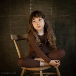 Lark Top - Merino Wool & Silk - Squirrel Hi